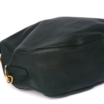 Burberry Grainy Calfskin Medium Knight Crossbody Bag Vine 8 of 9