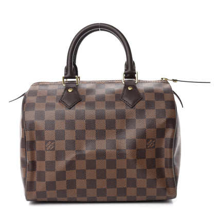Louis Vuitton Damier Ebene Speedy 25 1 of 12