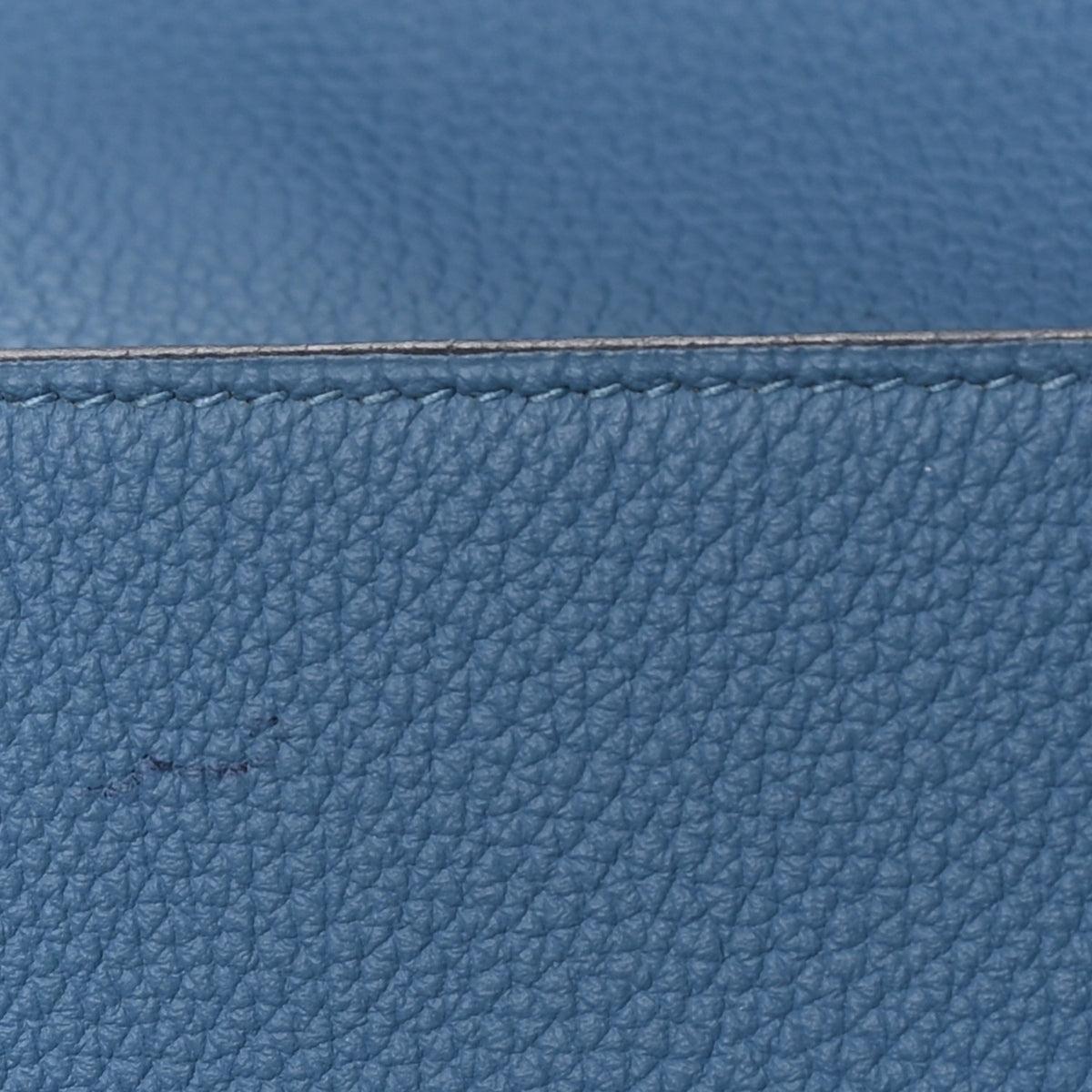 Hermes Togo Kelly Retourne 32 Bleu Azur 6 of 8