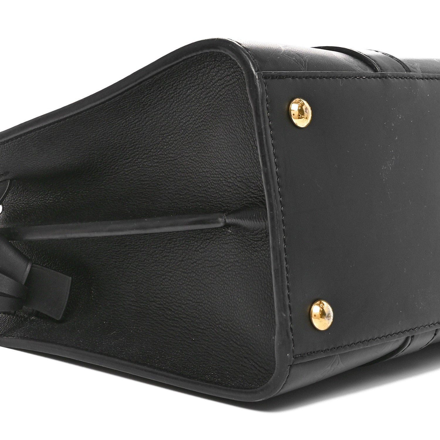 Louis Vuitton Monogram Cuir Plume Very Tote MM Black 8 of 10