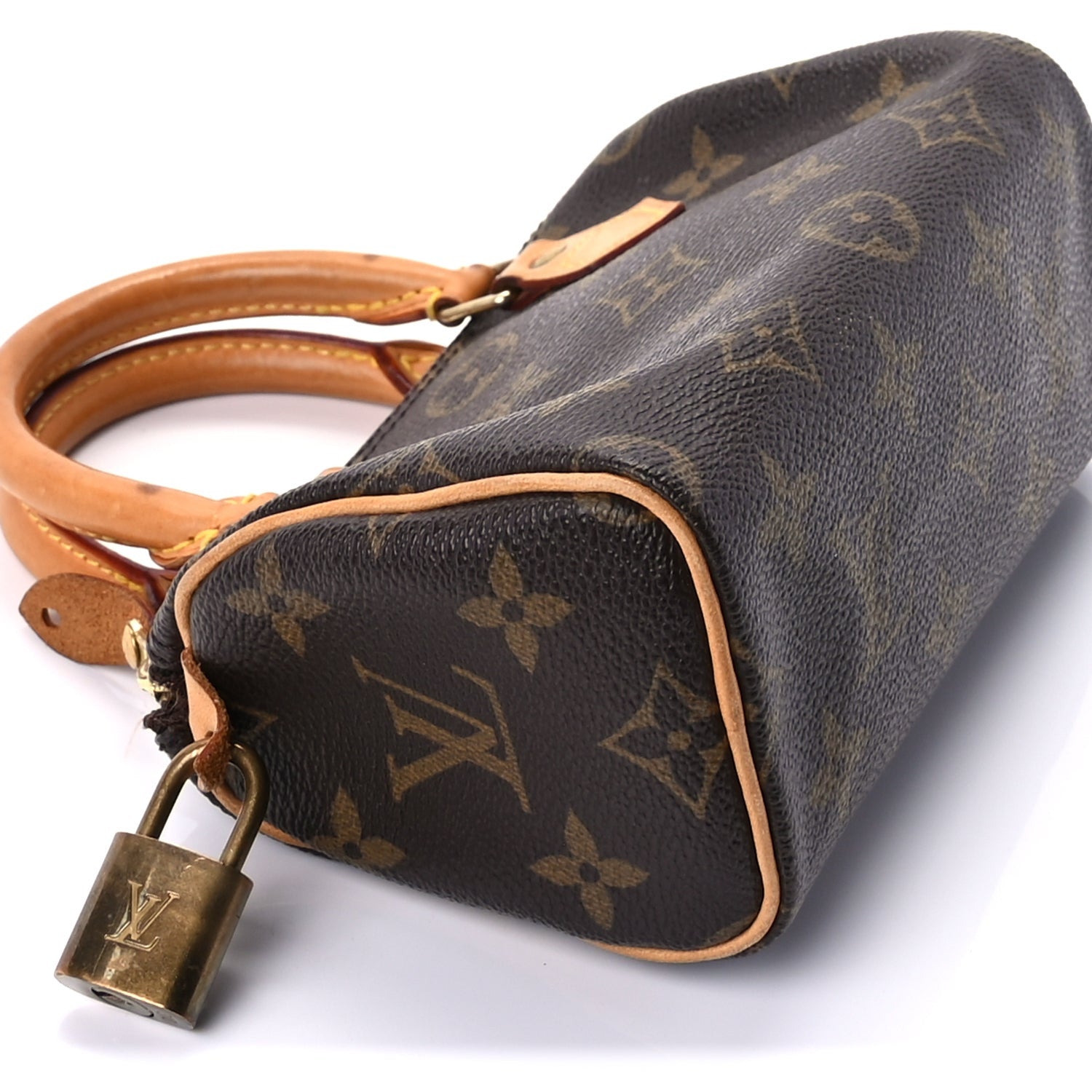 Louis Vuitton Monogram Mini Sac HL Speedy Brown 6 of 7