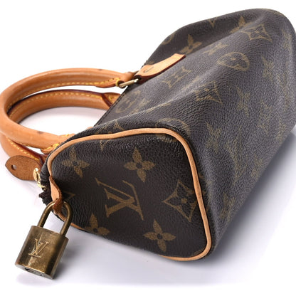 Louis Vuitton Monogram Mini Sac HL Speedy Brown 6 of 7