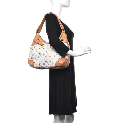 Louis Vuitton Monogram Multicolor Greta White 2 of 9