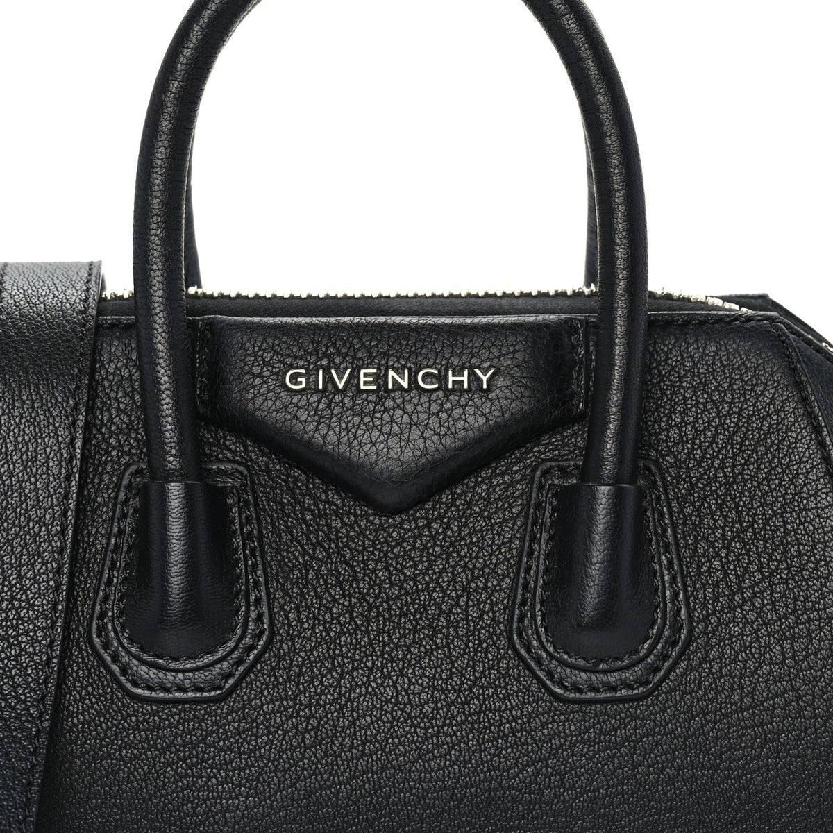 Sugar Goatskin Mini Antigona Black