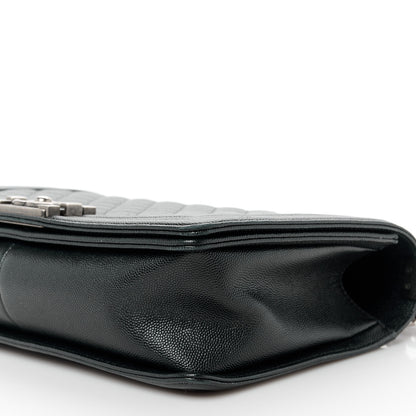 Chanel Caviar Quilted New Medium Boy Flap Black 10 of 11