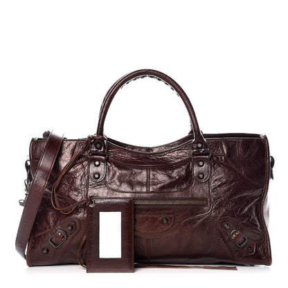 Balenciaga Chevre Classic Hardware Part Time Mogano 1 of 9