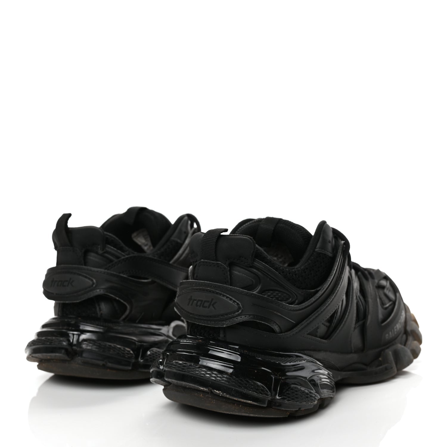 Balenciaga Mesh Nylon Track Sneakers 39 Black 5 of 37