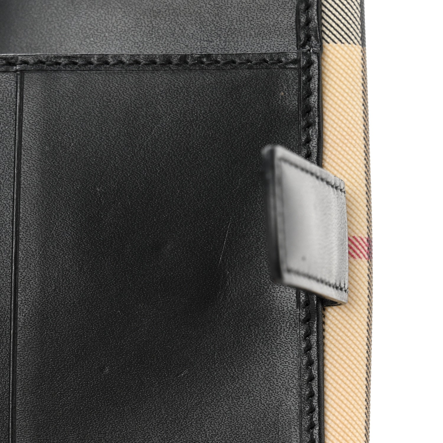 Burberry House Check Compact Wallet Black 8 of 9