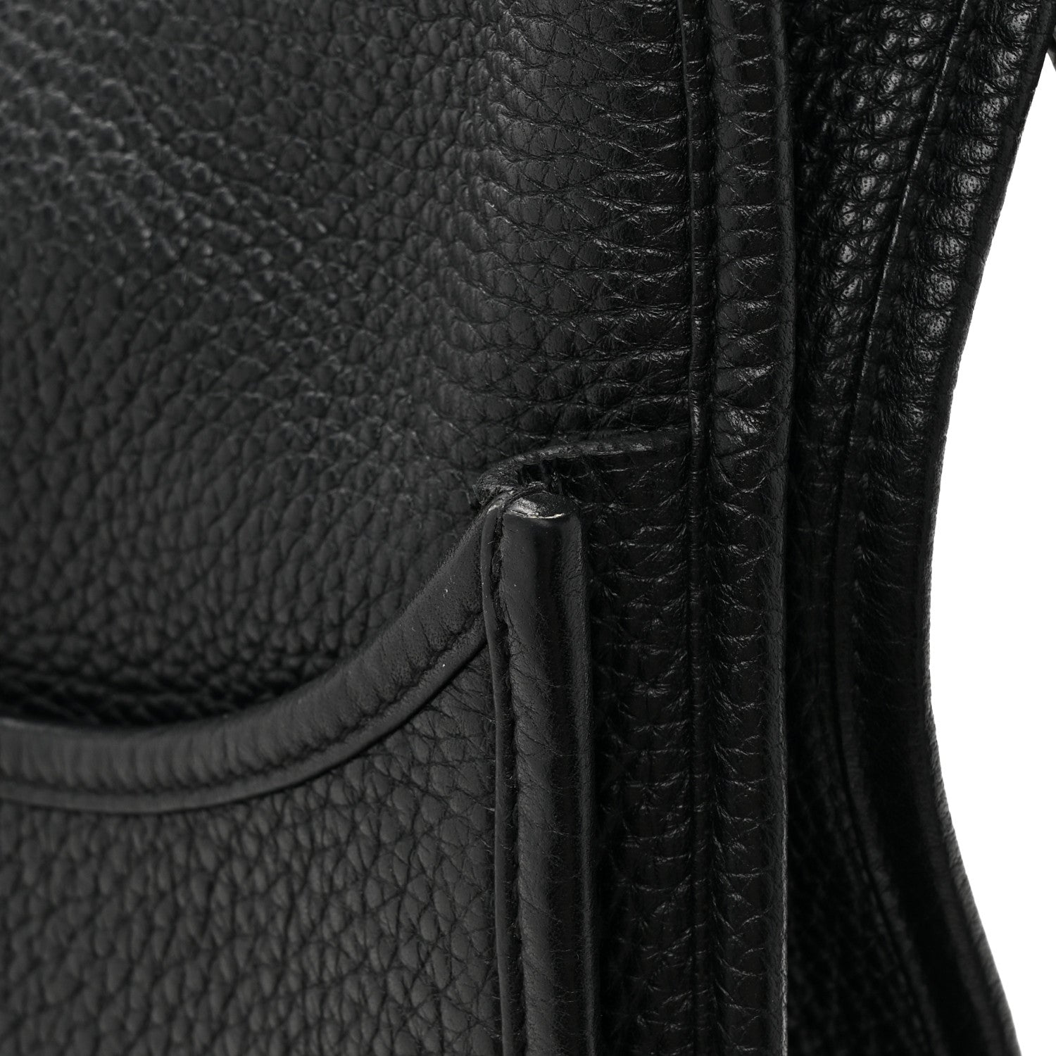 Hermes Taurillon Clemence Evelyne III GM Black 12 of 14