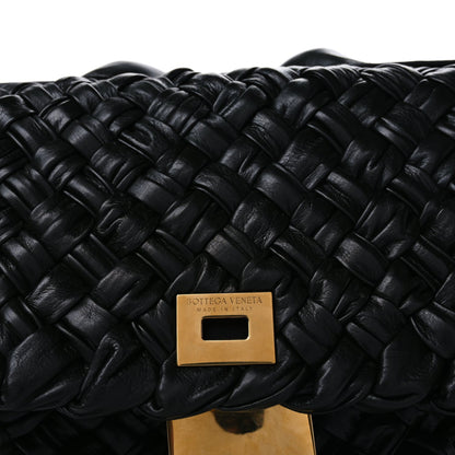 Bottega Veneta Calfskin Intreccio Desiree Shoulder Bag Dark Green 6 of 7