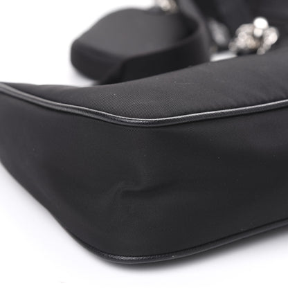 Prada Nylon Re-Edition 2005 Shoulder Bag Black 8 of 9
