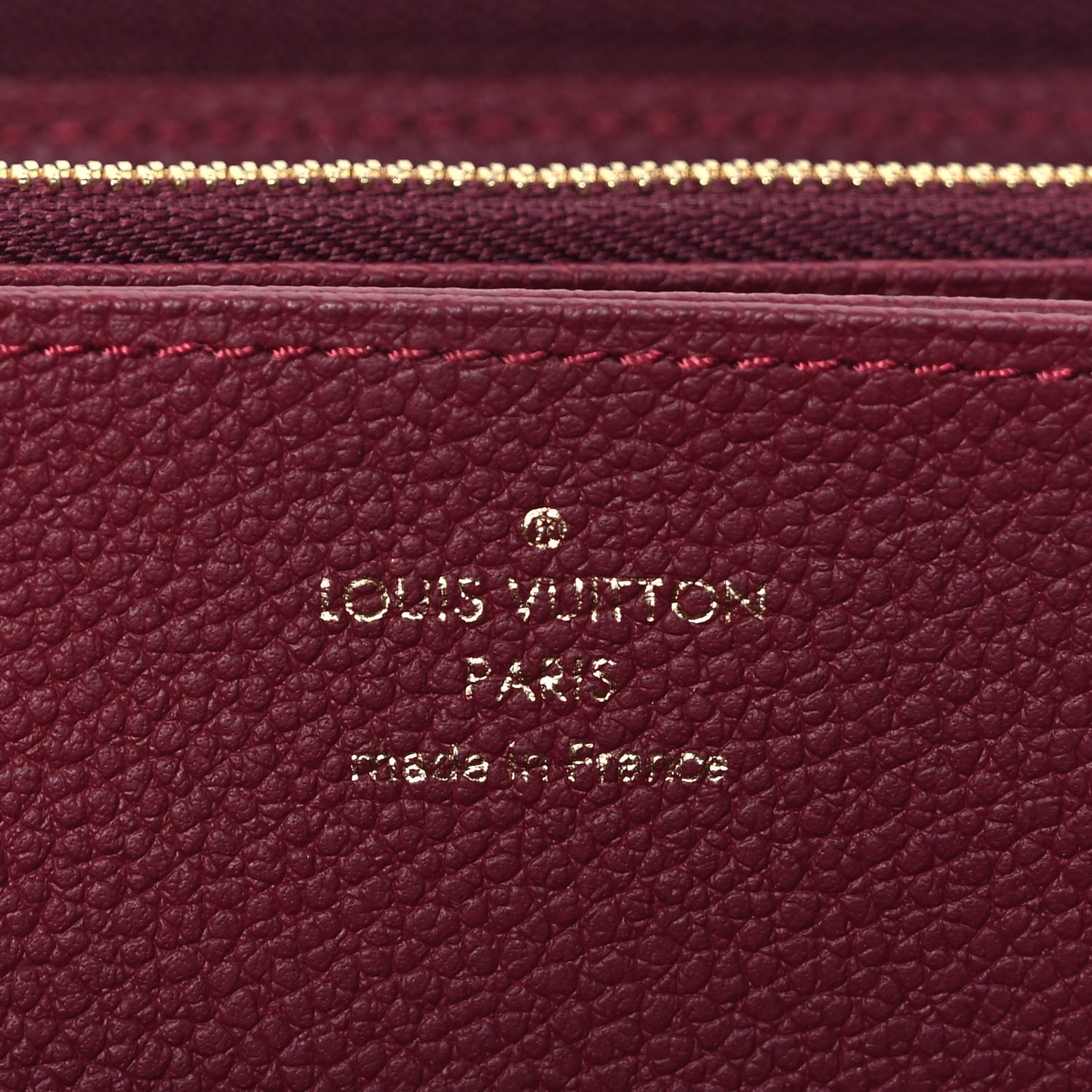 Louis Vuitton Empreinte Zippy Wallet Raisin 6 of 7
