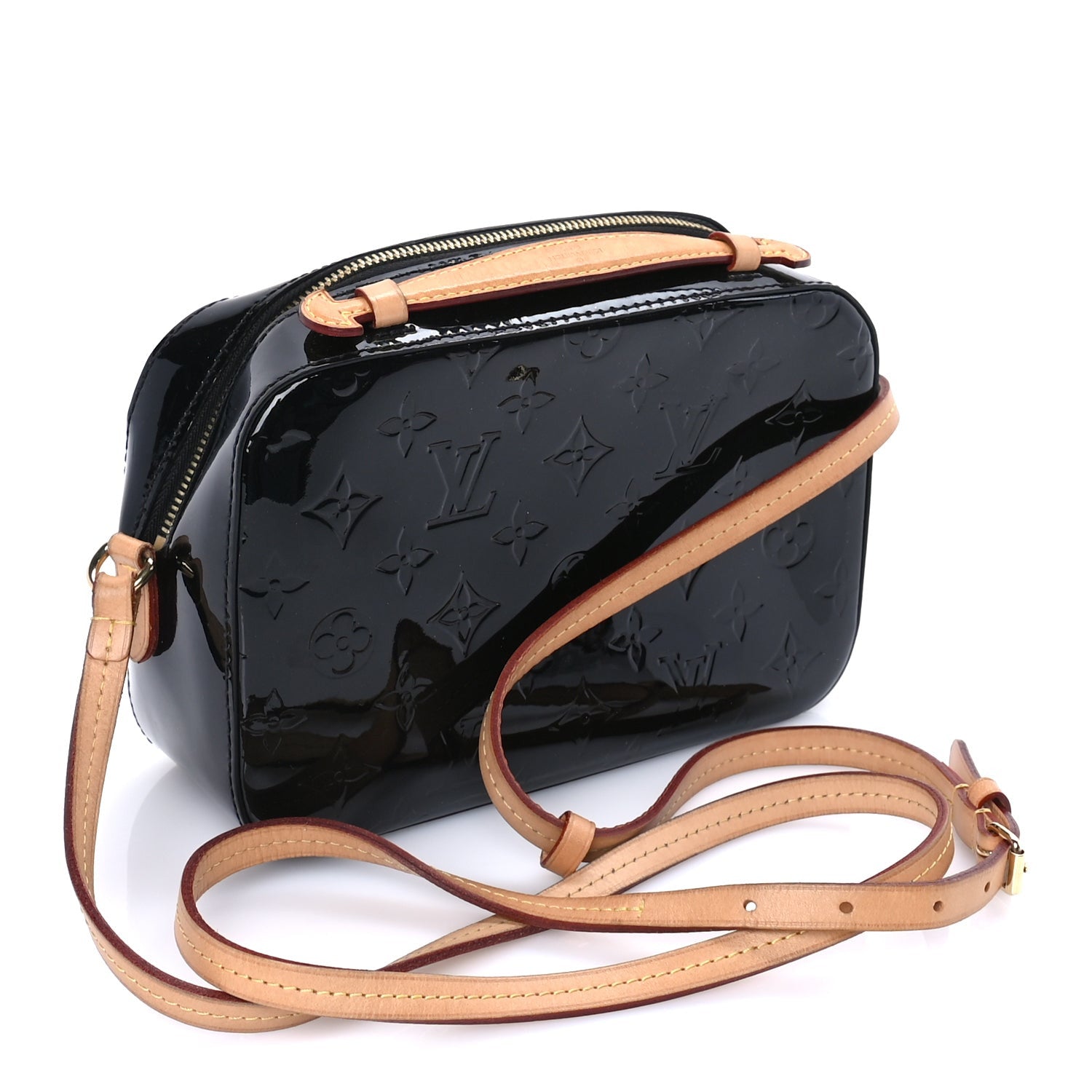 Louis Vuitton Vernis Santa Monica  Black 2 of 7