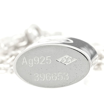 Louis Vuitton Sterling Silver Lockit Necklace 4 of 4