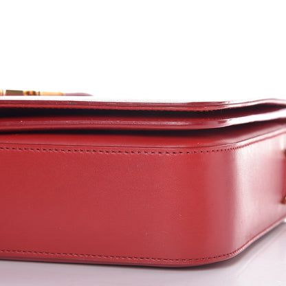 Saint Laurent Smooth Calfskin Medium Classic Monogram Universite Bag Red 11 of 11