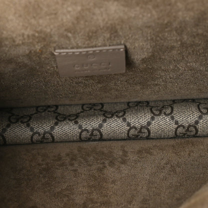 Gucci GG Supreme Monogram Mini Dionysus Shoulder Bag  Taupe 4 of 7