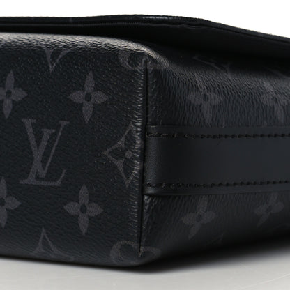 Louis Vuitton Monogram Eclipse District PM Black 9 of 10