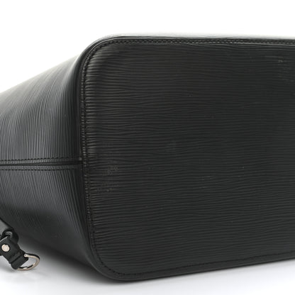 Louis Vuitton Epi Neverfull MM Black 11 of 13
