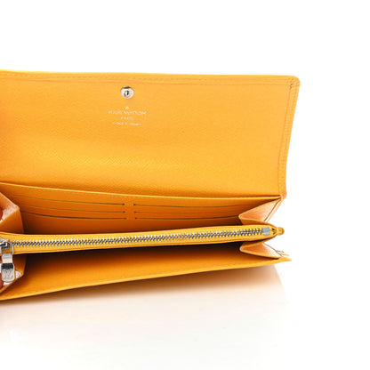 Louis Vuitton Epi Sarah Wallet Citron 5 of 8