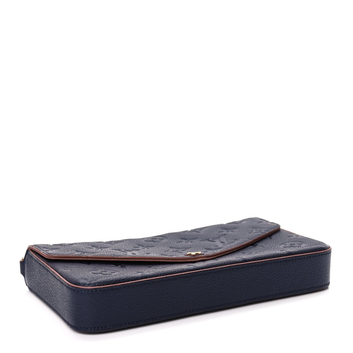 Empreinte Pochette Felicie Chain Wallet Marine Rouge