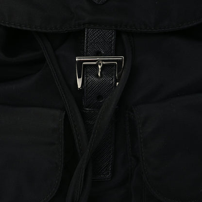 Prada Re-Nylon Saffiano Medium Backpack Black 6 of 8