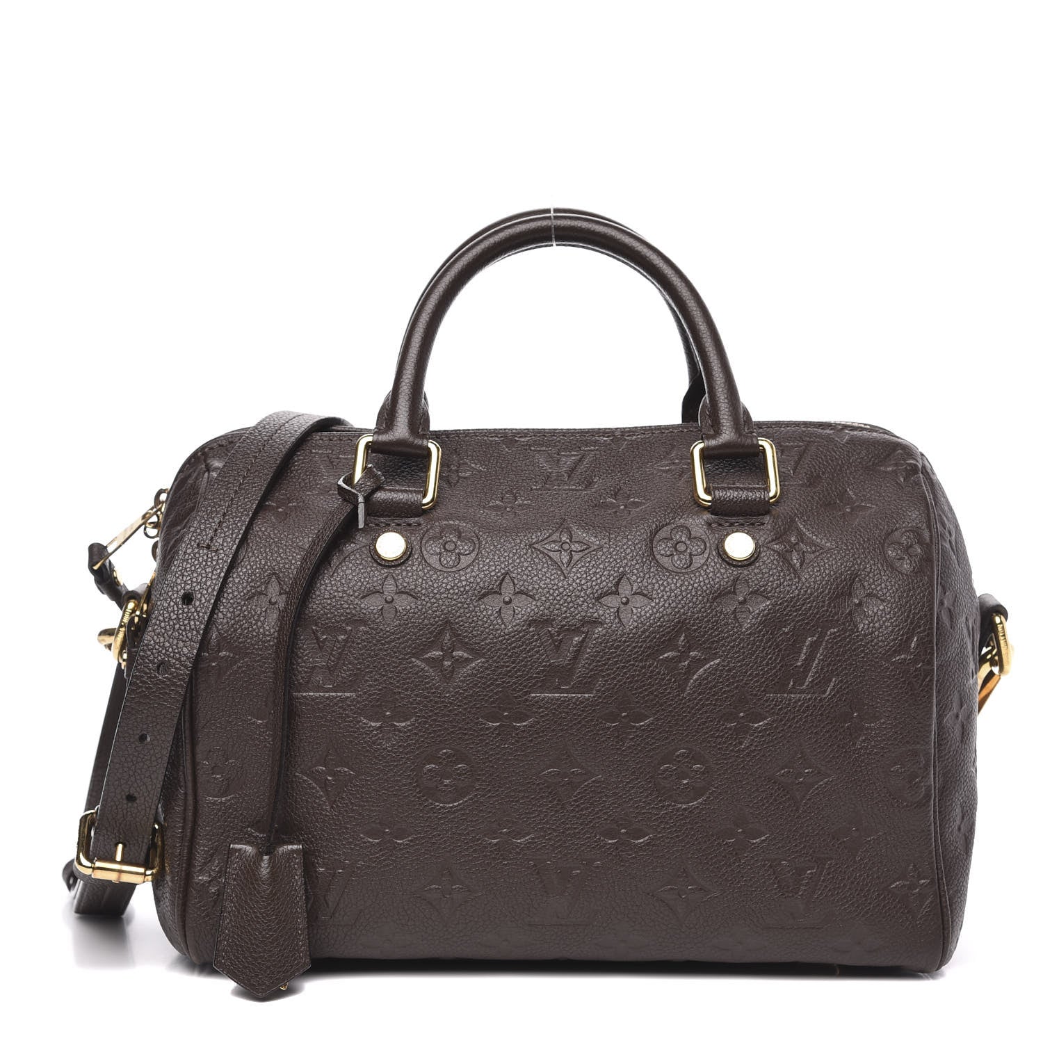 Louis Vuitton Empreinte Speedy Bandouliere 25 Chocolate 1 of 10