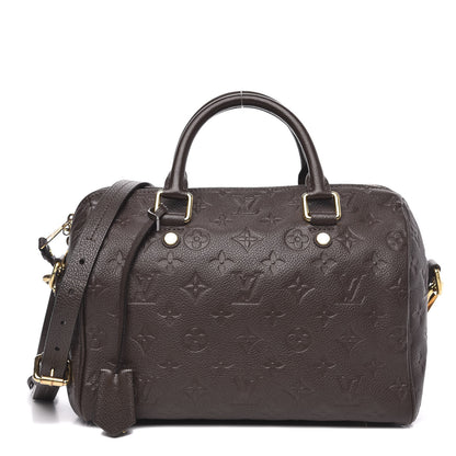 Louis Vuitton Empreinte Speedy Bandouliere 25 Chocolate 1 of 10