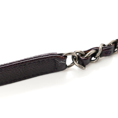 Chanel Caviar Quilted Jumbo Easy Flap Purple 12 of 12