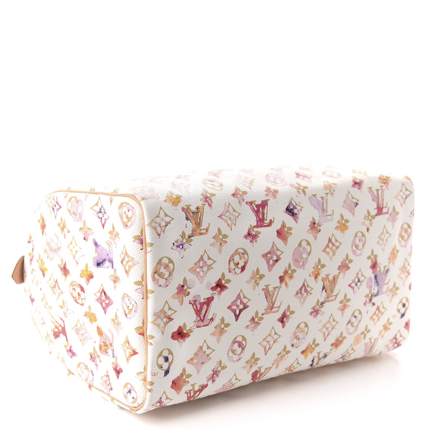 Louis Vuitton Watercolor Aquarelle Speedy 35 White 4 of 13
