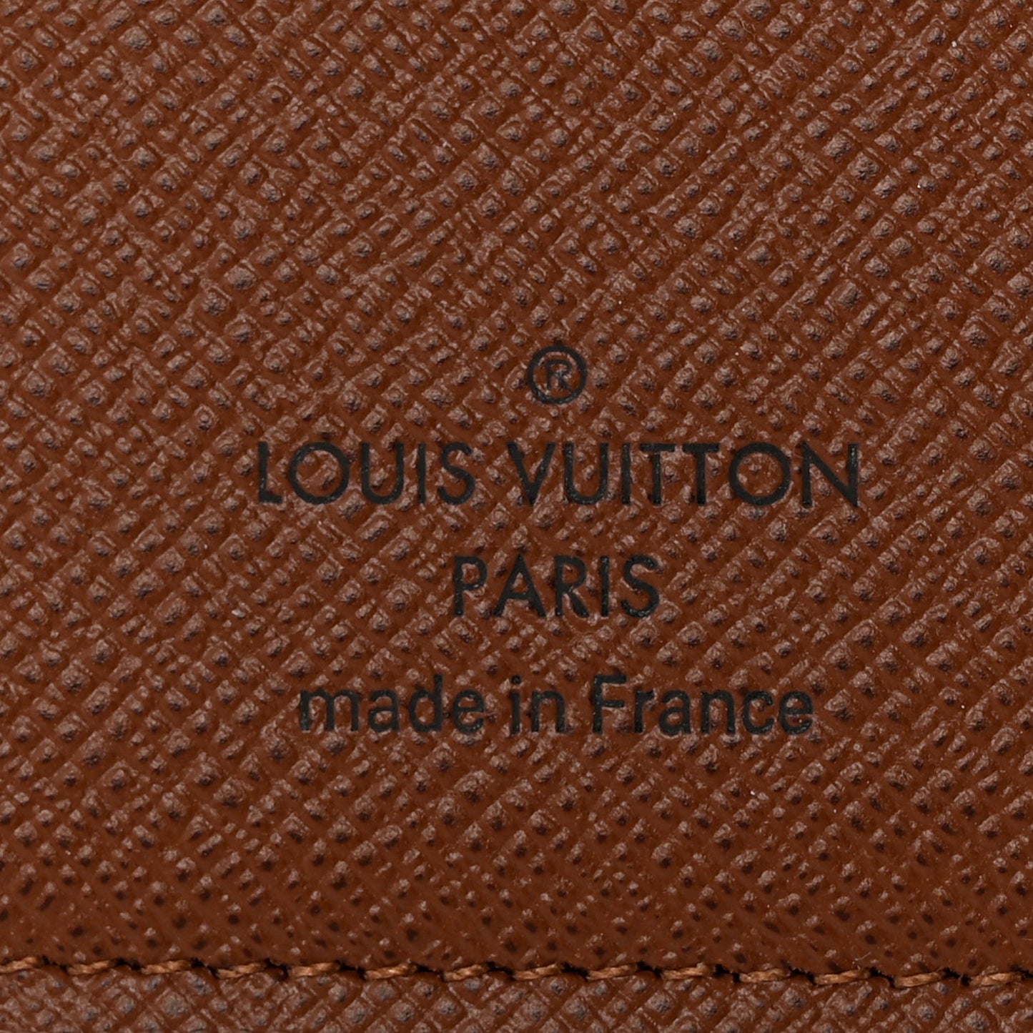 Monogram Desk Agenda Cover