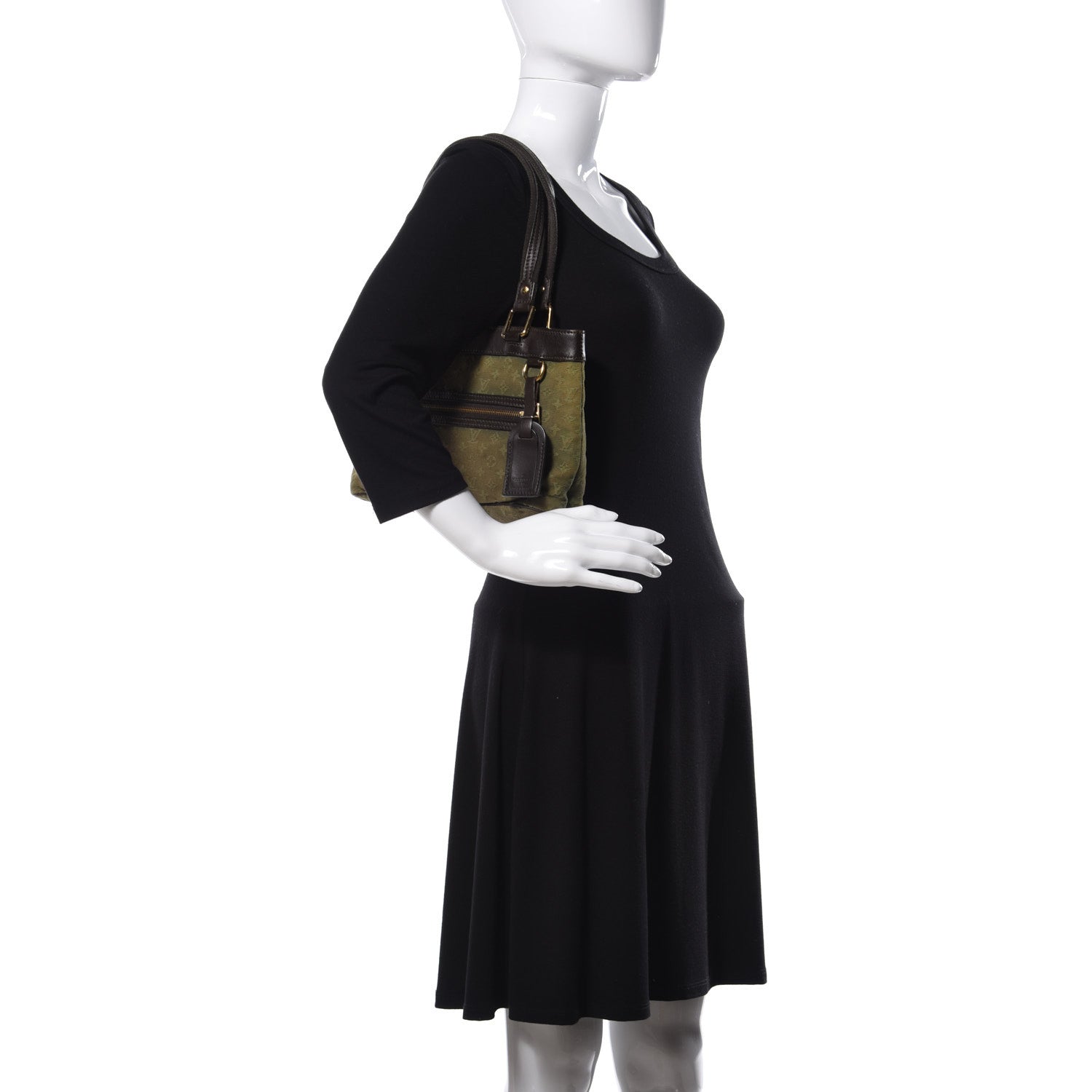 Louis Vuitton Mini Monogram Lucille PM Kaki 2 of 13