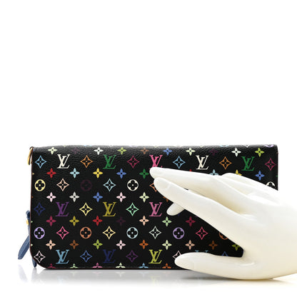 Louis Vuitton Monogram Multicolor Insolite Wallet Black Bleuet 2 of 7