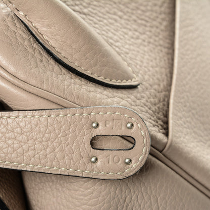 Hermes Taurillon Clemence Lindy 34 Gris Tourterelle 8 of 8