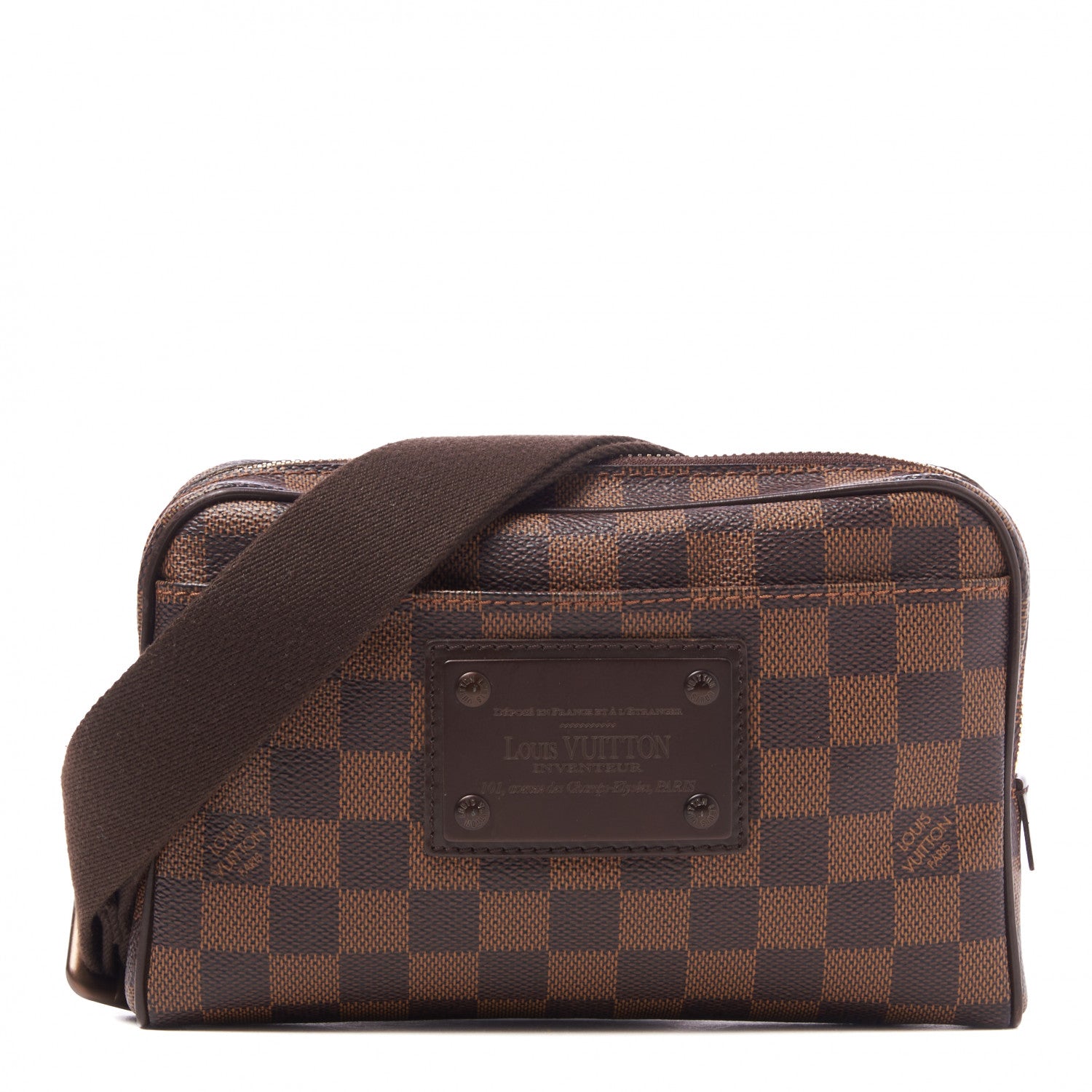 Louis Vuitton Damier Ebene Brooklyn Bum Bag 1 of 8