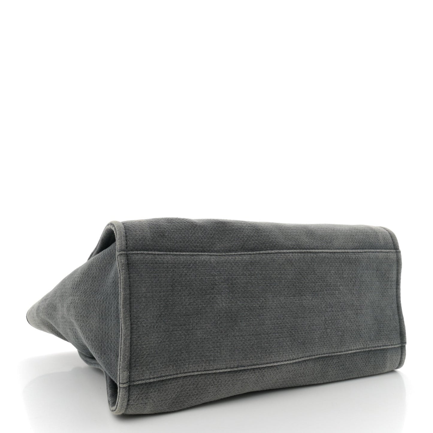 Canvas Large Deauville Tote Grey