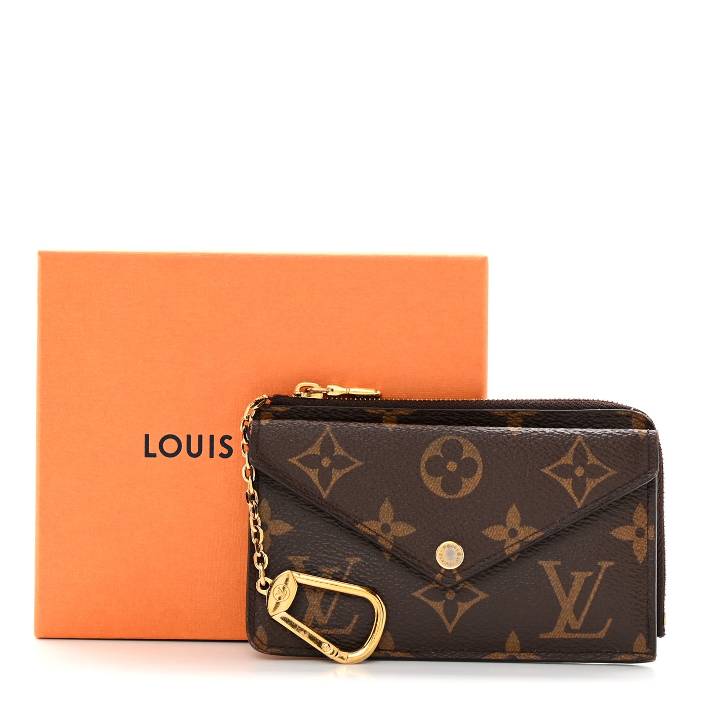 Monogram Recto Verso Card Holder Black