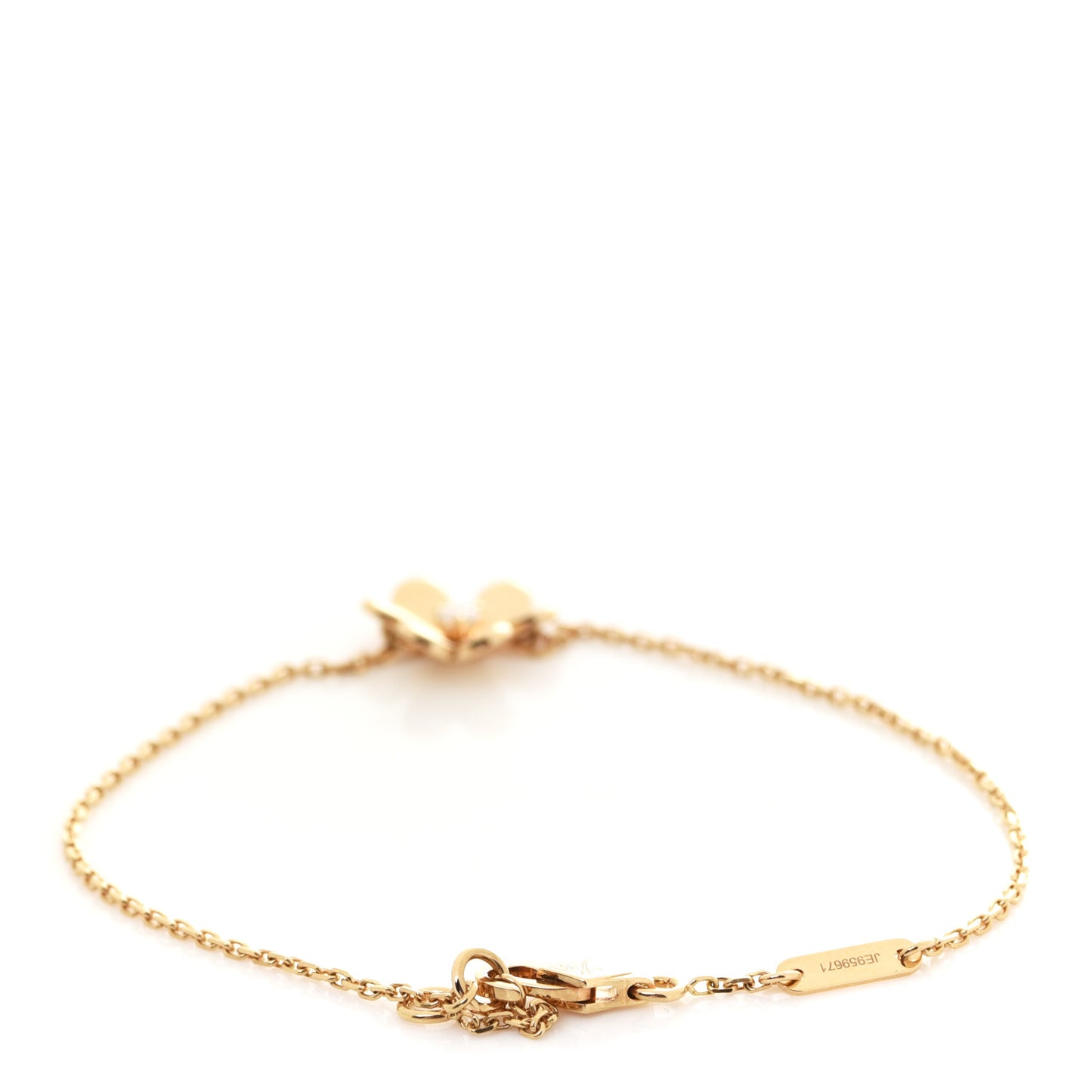 18K Yellow Gold Diamond Mini Frivole Bracelet