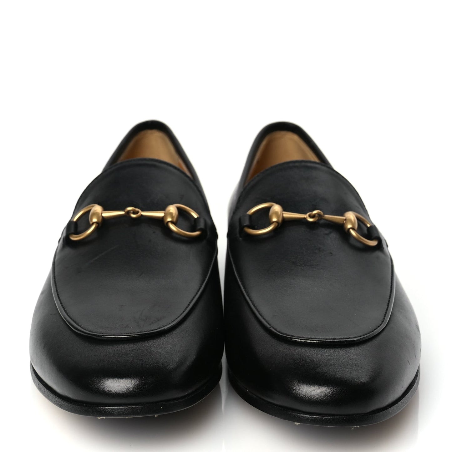 Calfskin Womens Jordaan Loafers 37.5 Black