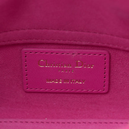 Christian Dior Lambskin Cannage Micro Lady D-Joy Rani Pink 6 of 16