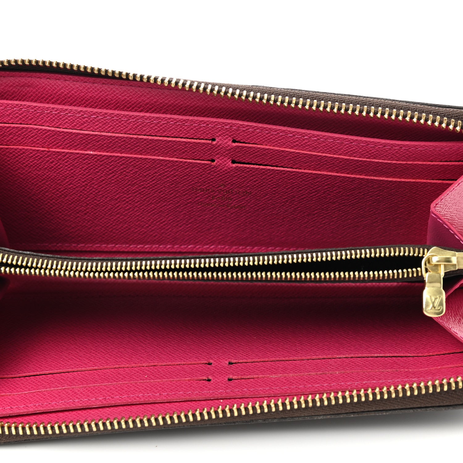 Louis Vuitton Monogram Clemence Wallet Fuchsia 5 of 7