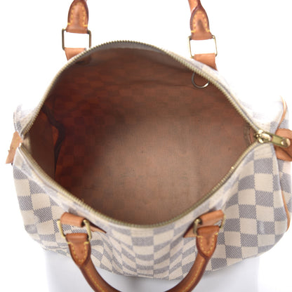 Louis Vuitton Damier Azur Speedy 30 5 of 20