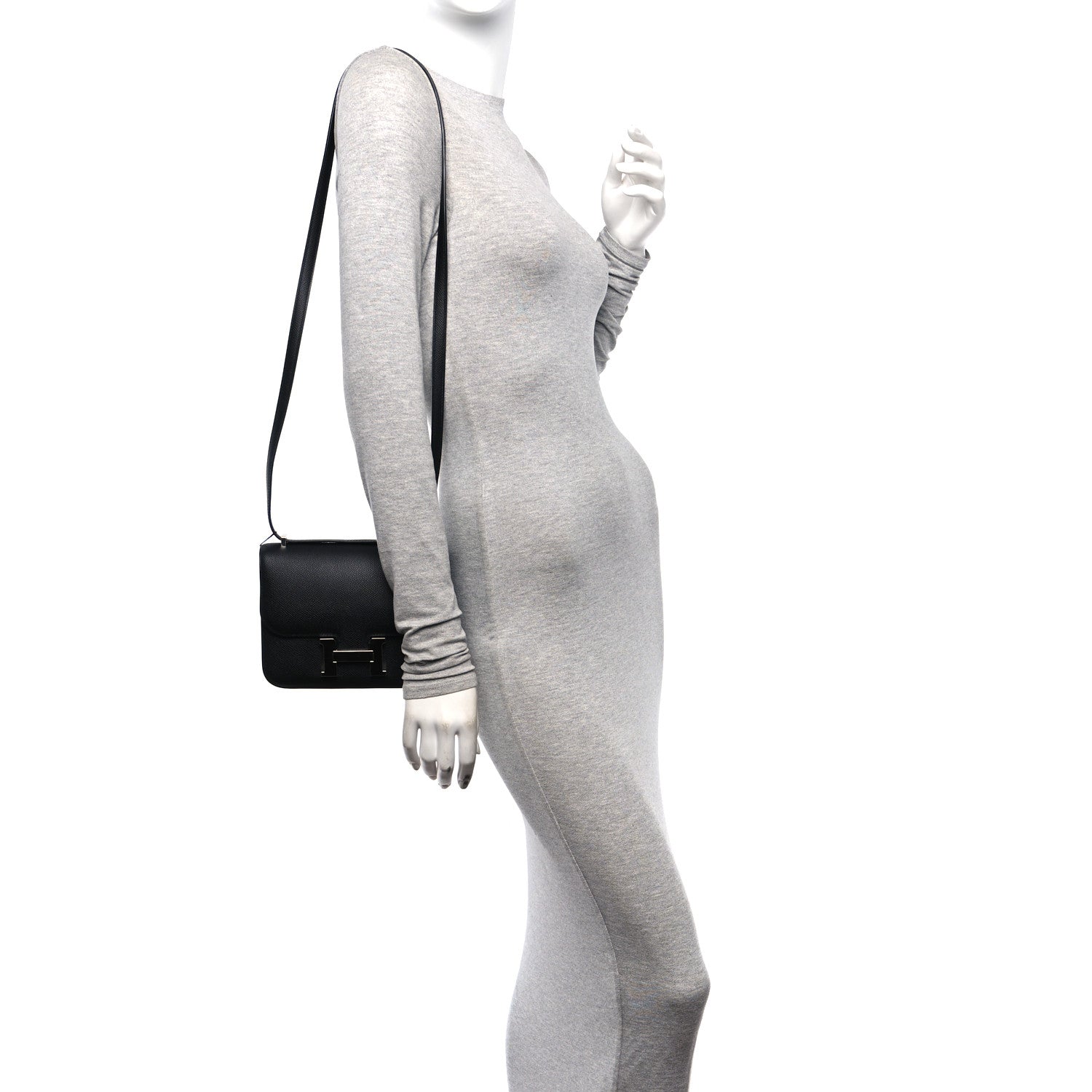 Hermes Epsom Constance 18 Black 2 of 10