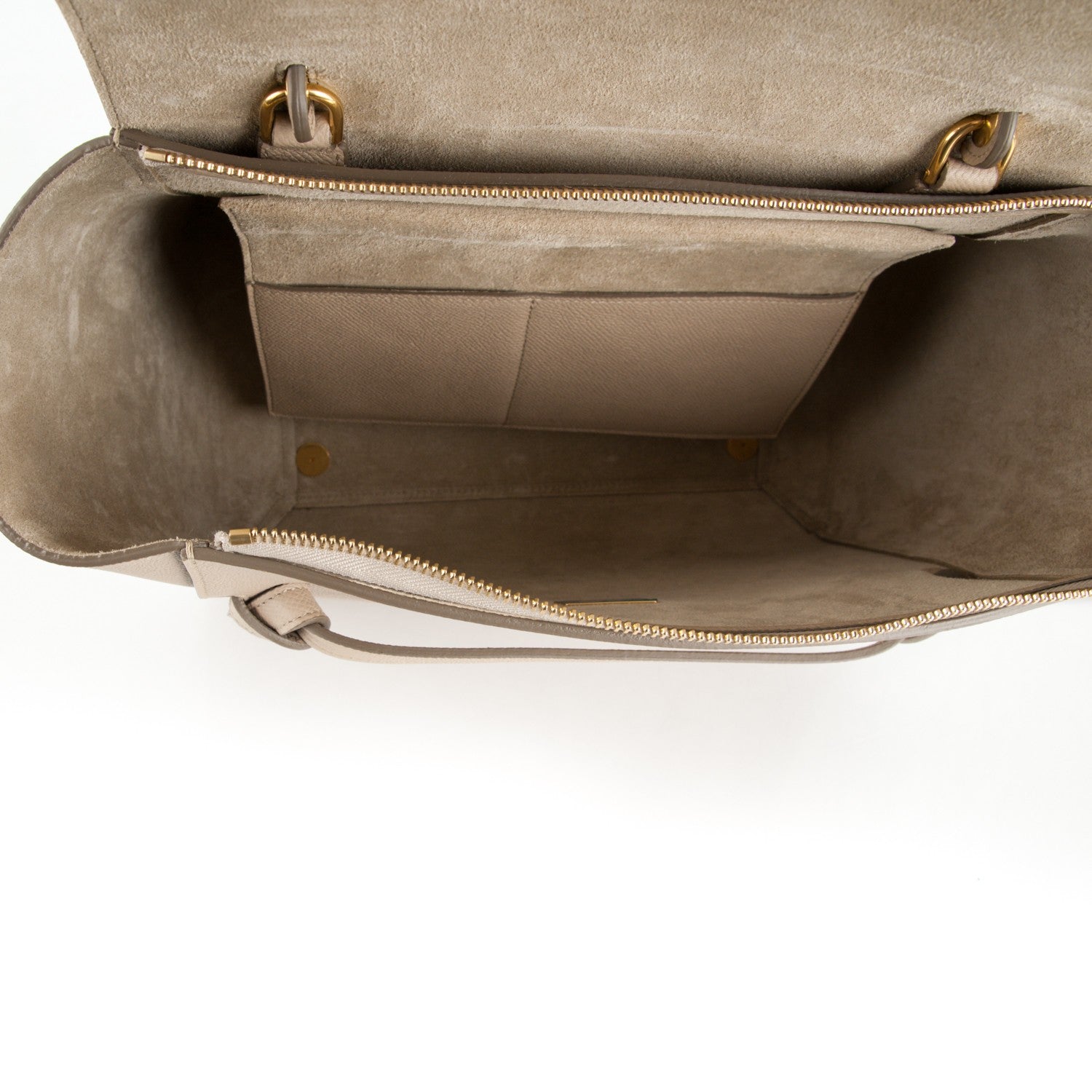 Celine Grained Calfskin Mini Belt Bag Light Taupe 6 of 14