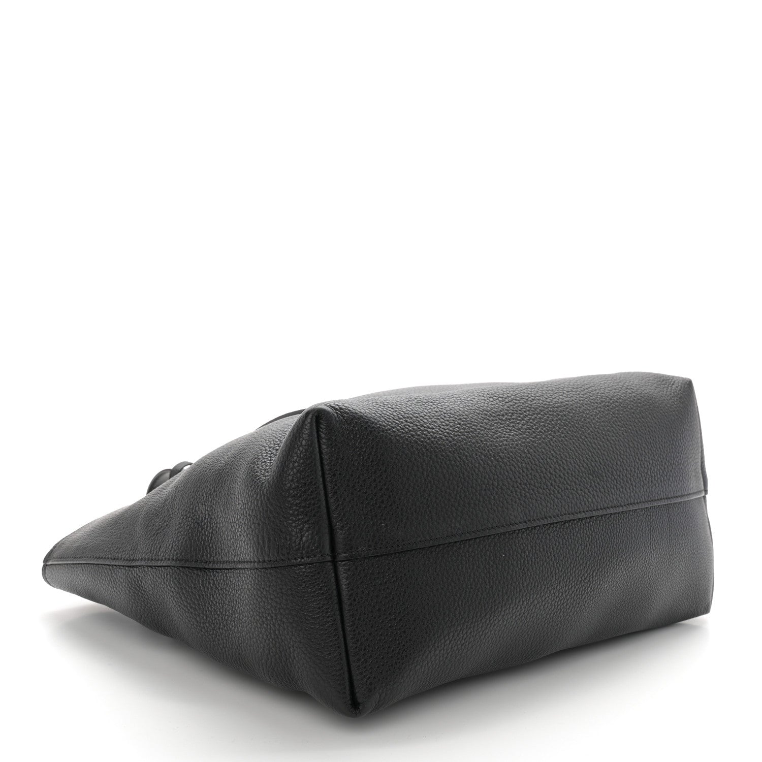 Prada Vitello Daino Pocket Shopping Tote Black 4 of 12