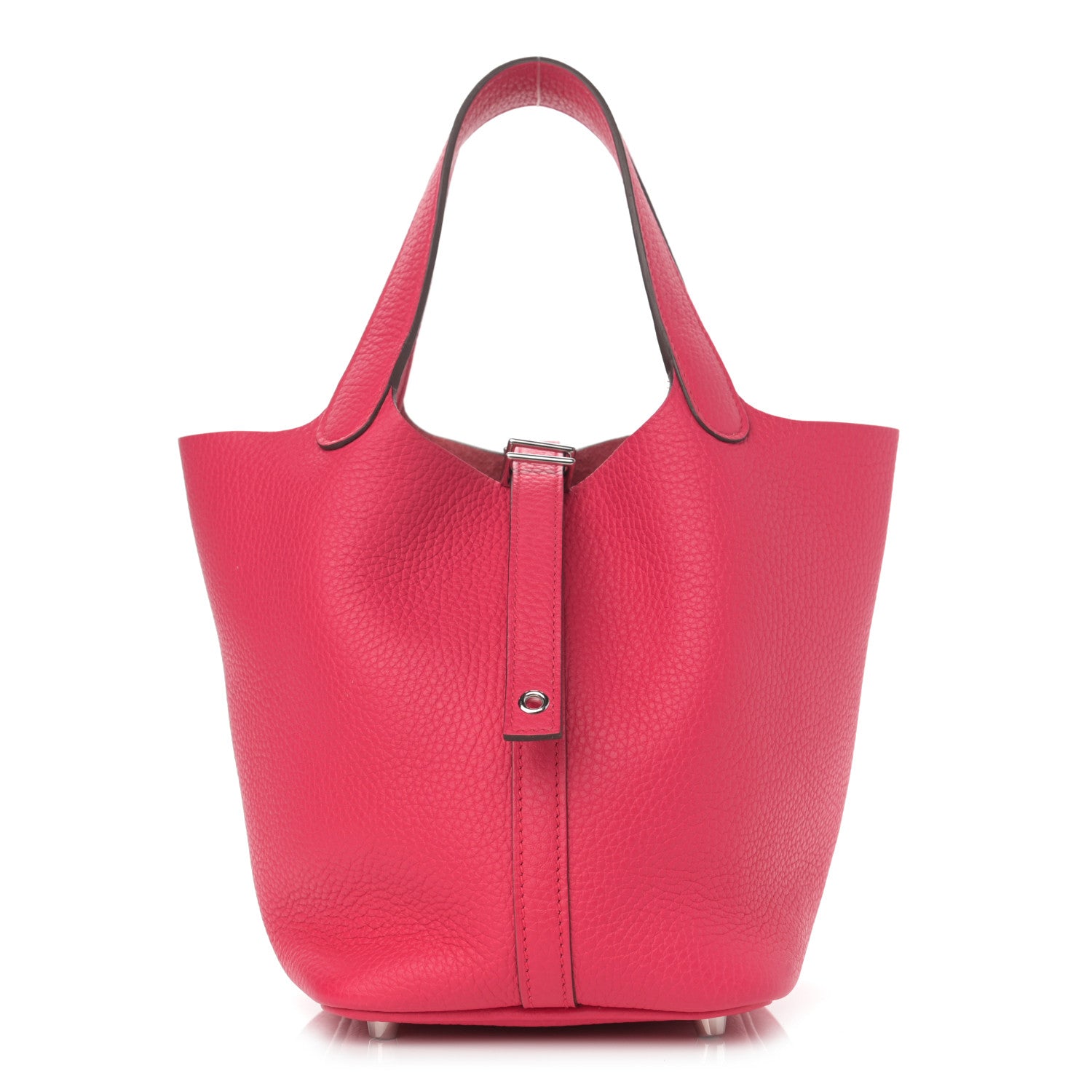 Hermes Taurillon Clemence Picotin Lock 18 PM Rose Extreme 1 of 13