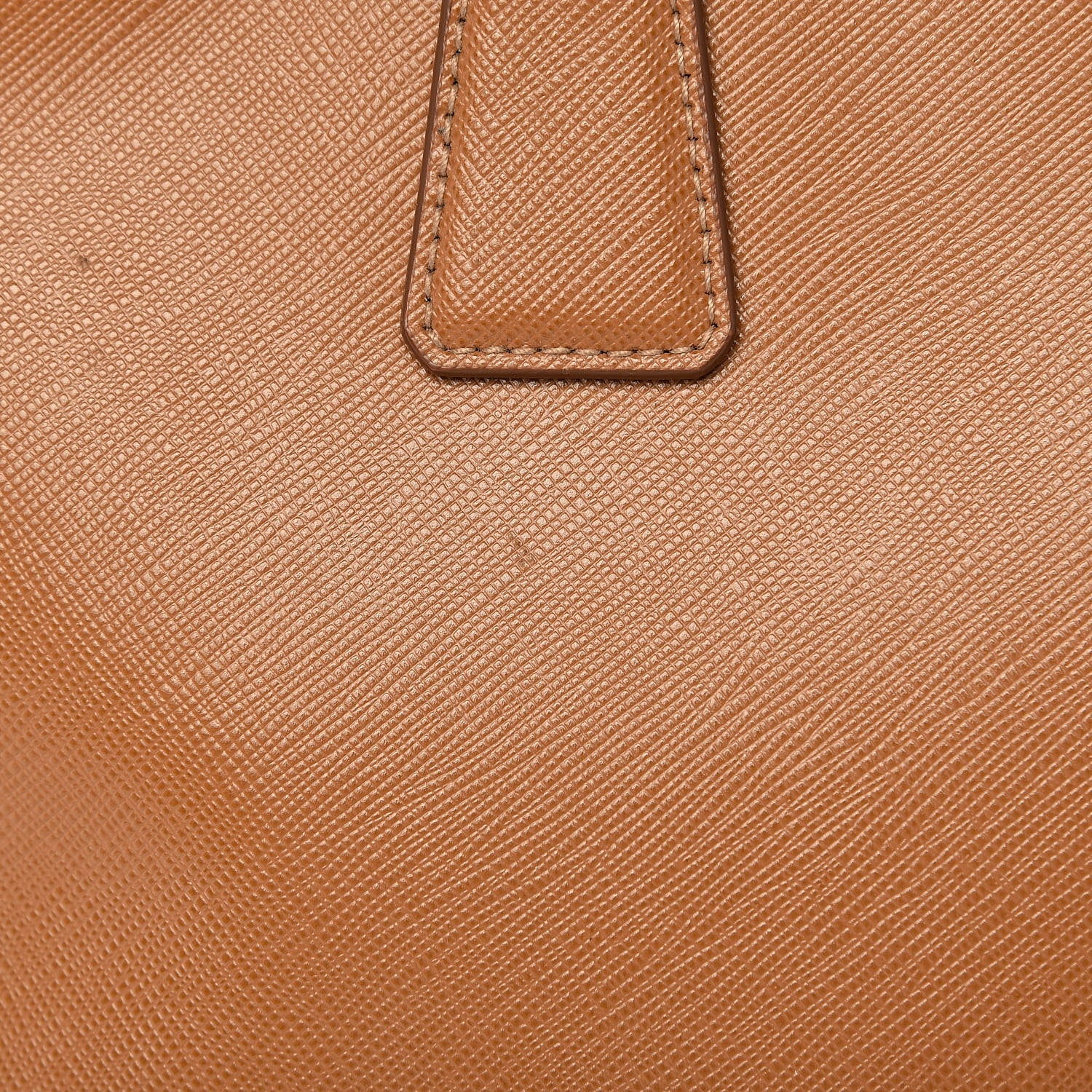 Prada Saffiano Lux Large Galleria Double Zip Tote Caramel 17 of 20