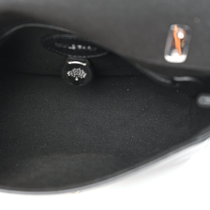 Mulberry Glossy Goatskin Small Lily Flap Black 4 of 11
