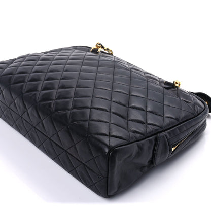 Chanel Lambskin Quilted Large Camera Case  Black 8 of 8