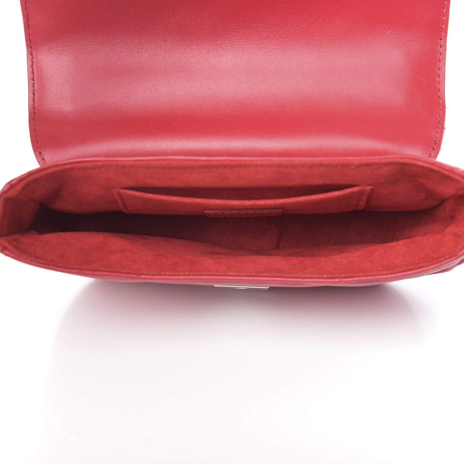 Louis Vuitton Calfskin New Wave Chain PM Scarlet 5 of 10