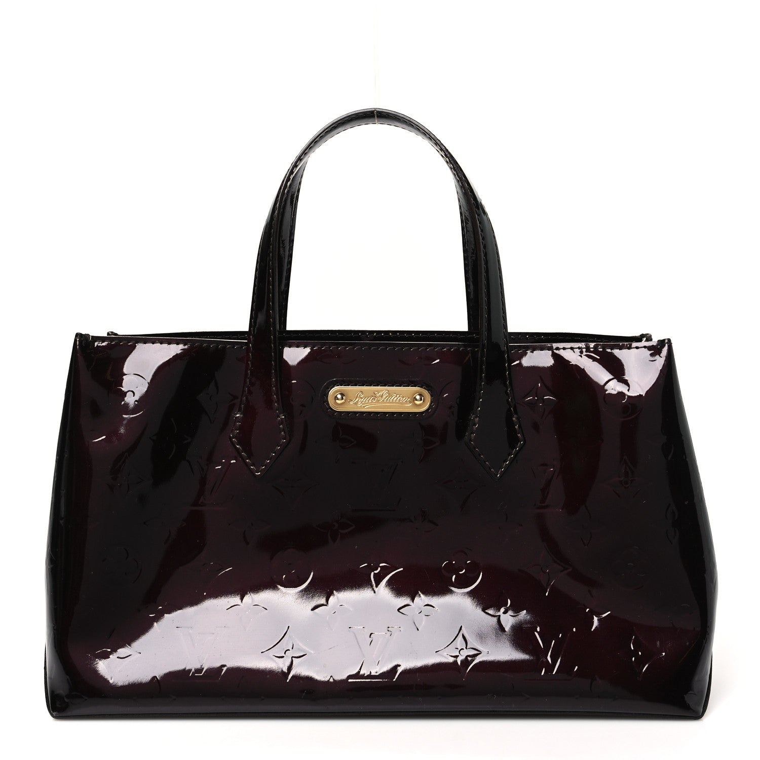 Louis Vuitton Vernis Wilshire PM Amarante 1 of 9